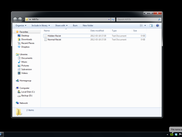 Example directory just after toggling visibility of file name extensions.